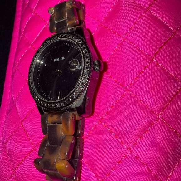 Fossil Women’s Scarlett tortoise Look Bracelet Watch - Picture 4 of 4